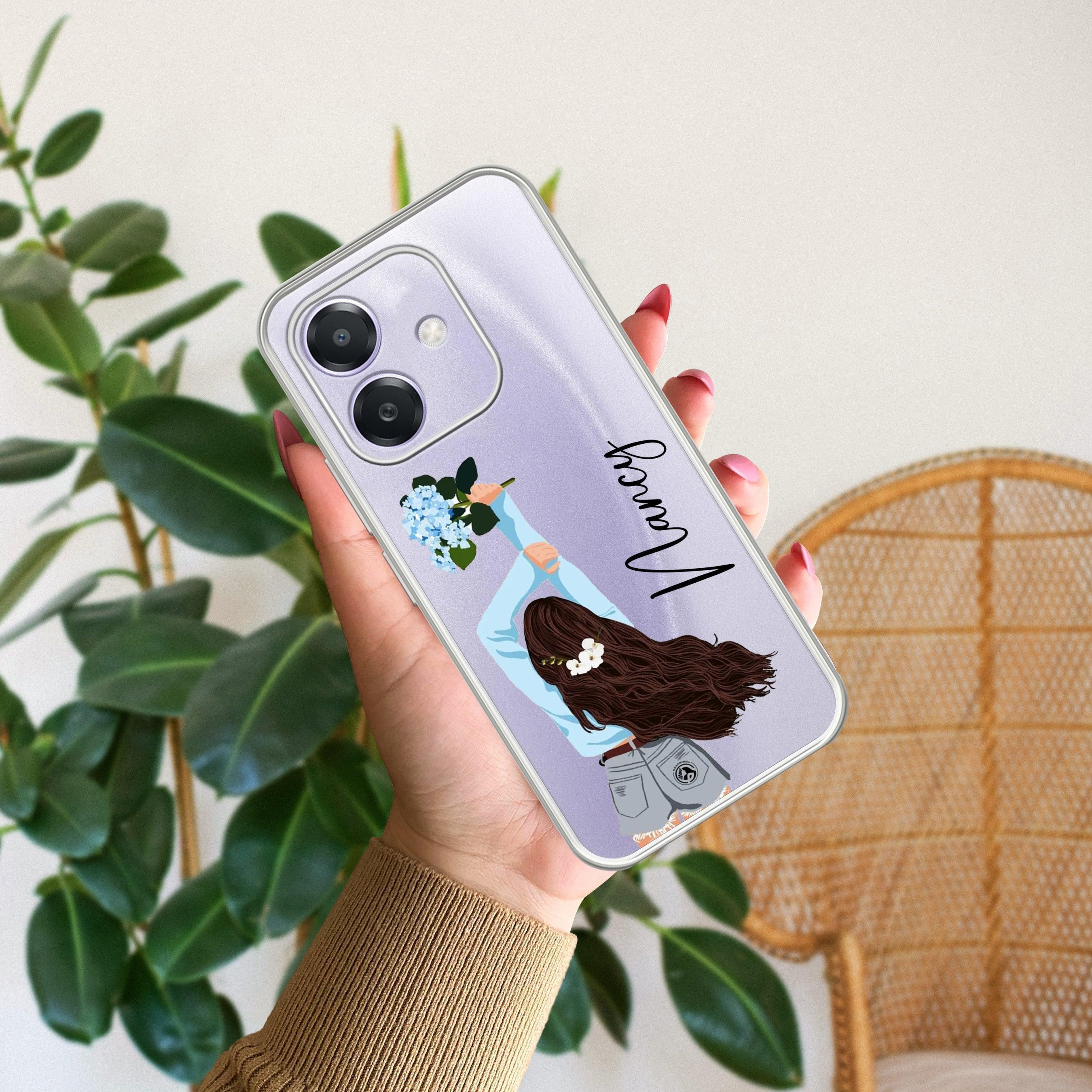 Flower Fusion Customize Anti Yellow Case For Oppo A5 Pro 5G