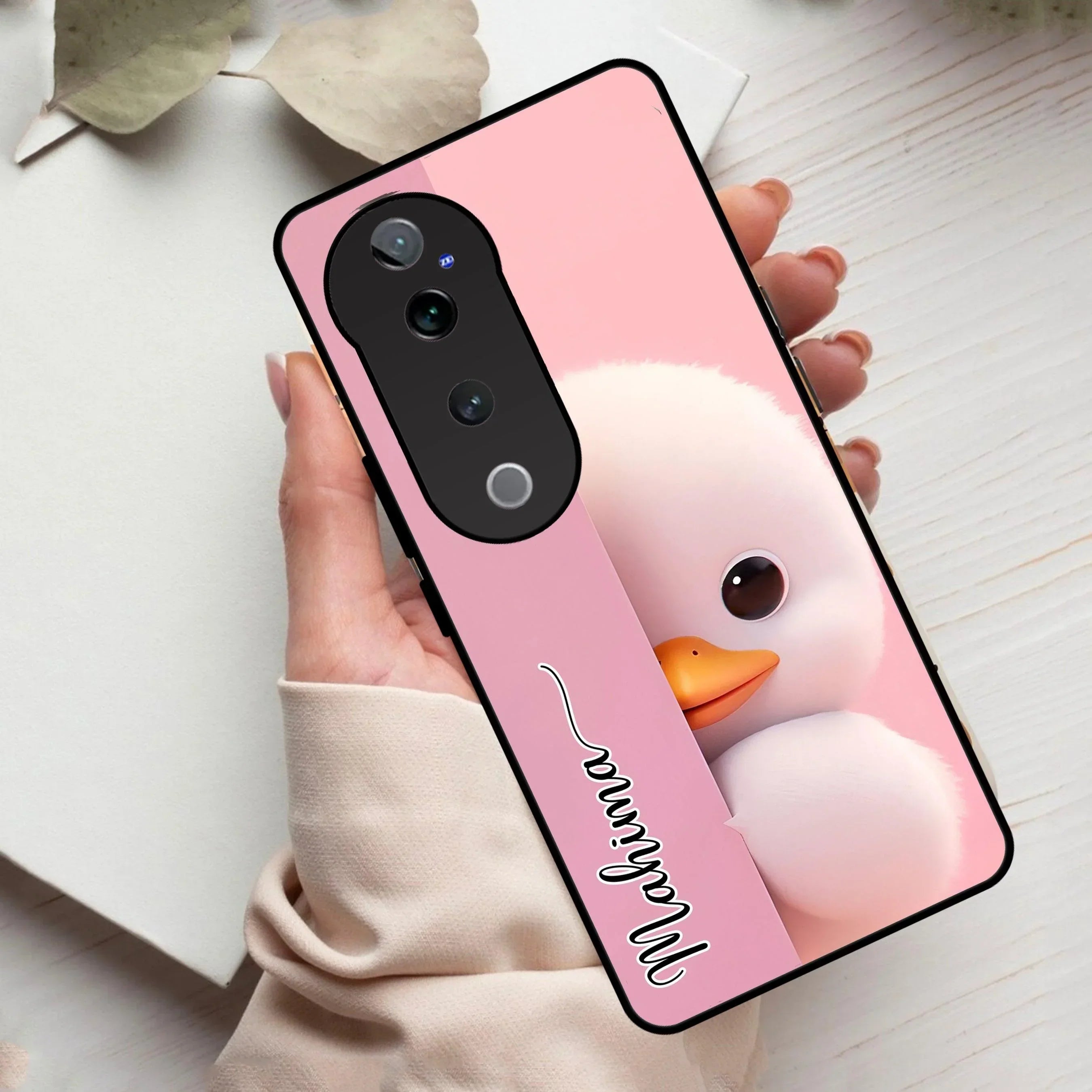 Baby Duck Glossy Metal Case Cover For Vivo - ShopOnCliQ