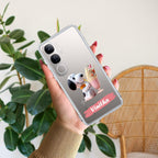 Snoopy Customize Transparent Silicon Case For Vivo V21 5G