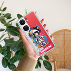 Astronaut Customize Transparent Silicon Case For iQOO Z7 Pro 5G