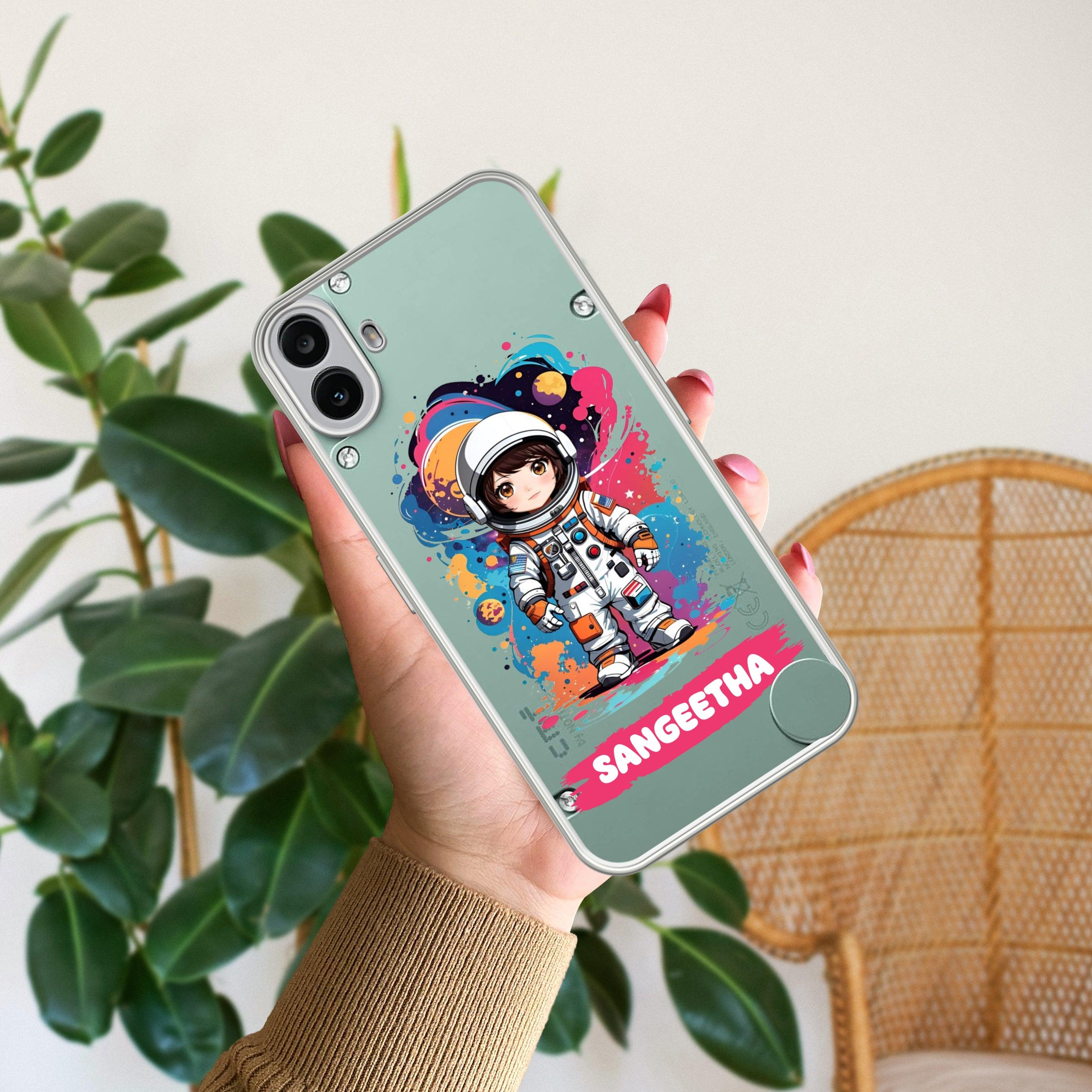 Astronaut Customize Transparent Silicon Case For Nothing - ShopOnCliQ