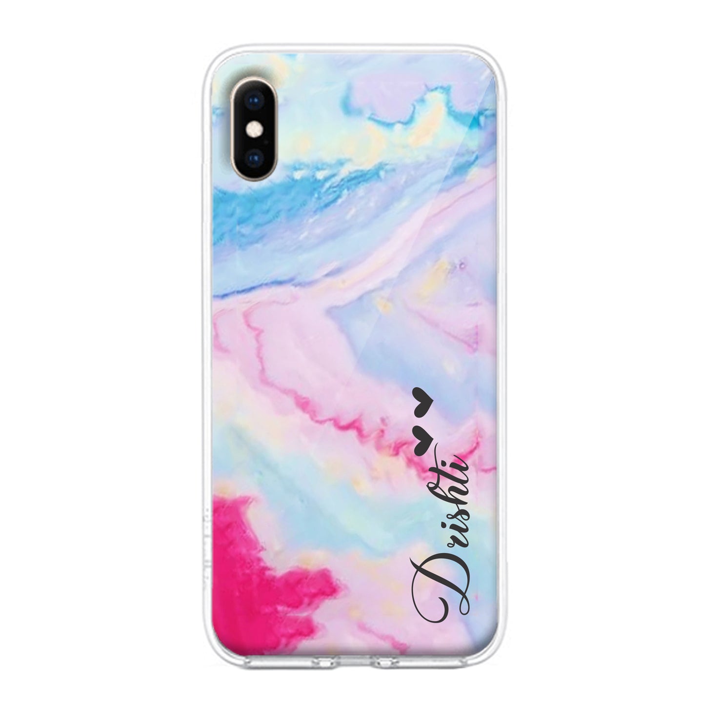 Customized Rainbow Silicon Case For iPhone