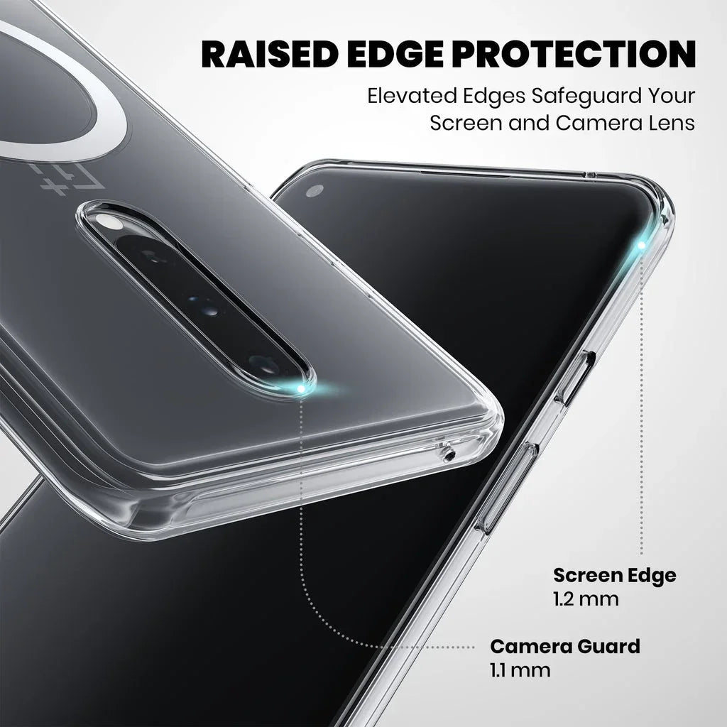 Anti Yellow Clear Case For OnePlus 8 Pro - ShopOnCliQ