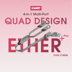Ether+ Data Cable – 65W Fast Charging & High-Speed Data Transfer - ShopOnCliQ