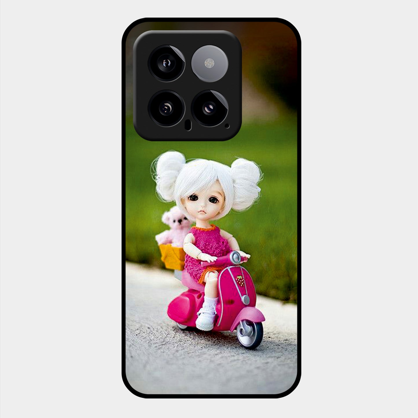 Doll Ridings Glossy Metal Case Cover For Redmi