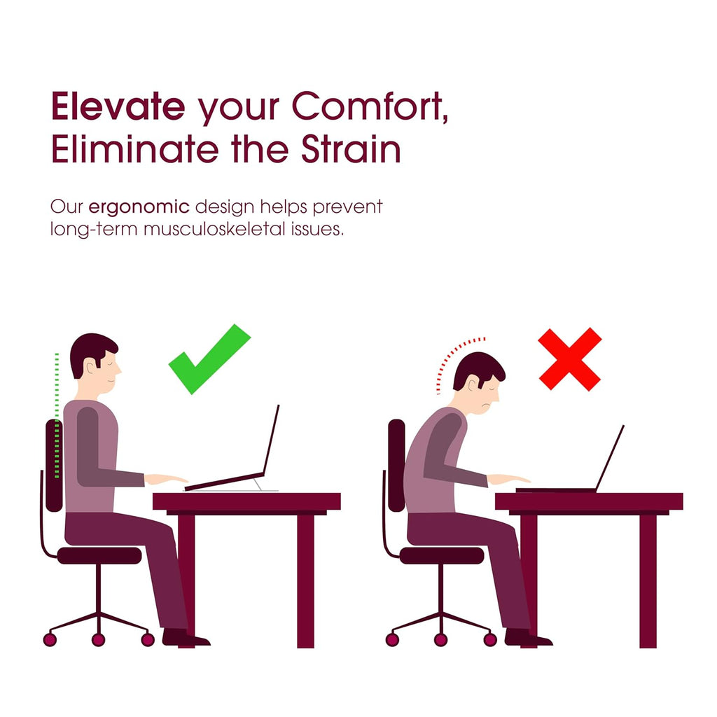 Elevate PRO Metal Laptop Stand with 360° Rotating Base | Adjustable - ShopOnCliQ