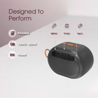 Vibe 8W Portable Bluetooth Speaker | Deep Bass | 8H Playtime - ShopOnCliQ