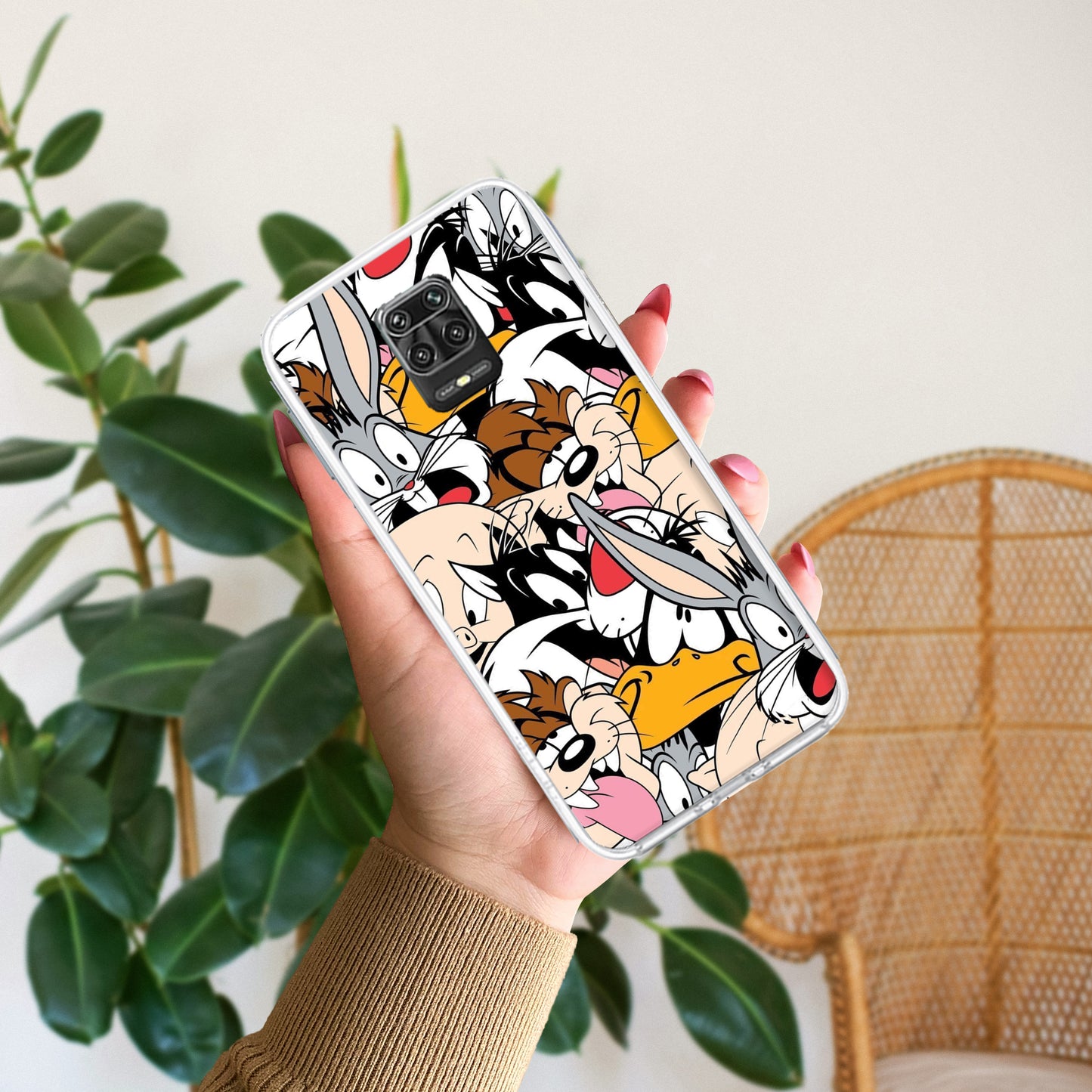 Cute Bugs Bunny Silicon Case For Redmi/Xiaomi