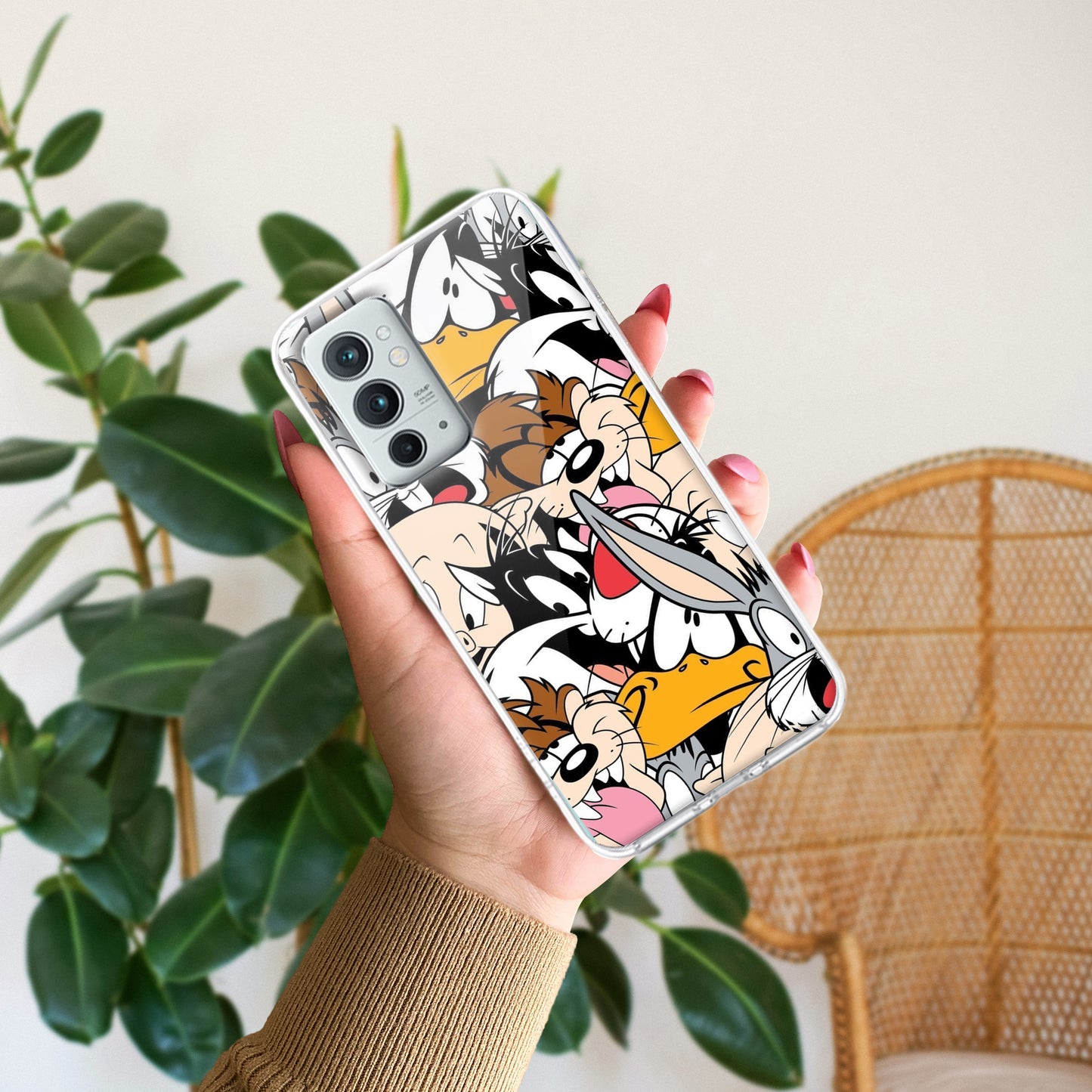 Cute Bugs Bunny Silicon Case For OnePlus