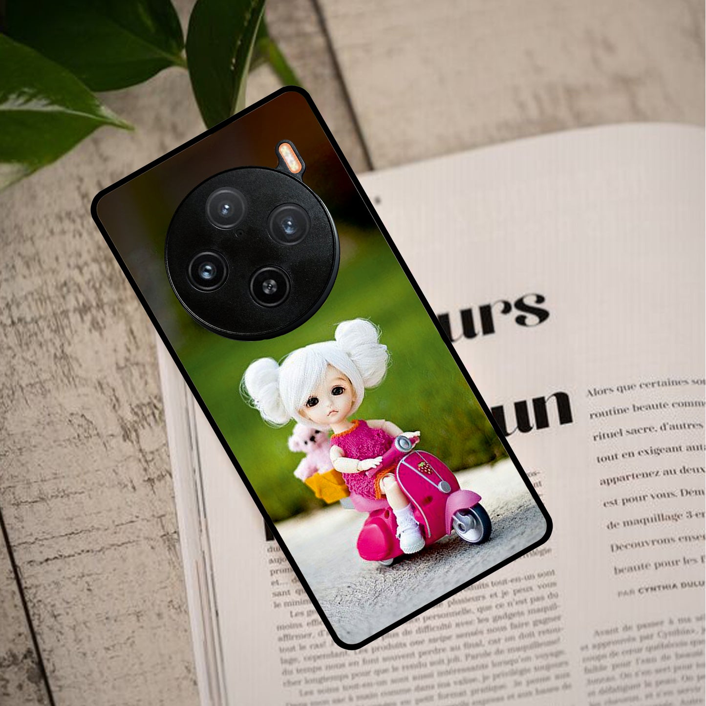 Doll Ridings Glossy Metal Case Cover For Vivo