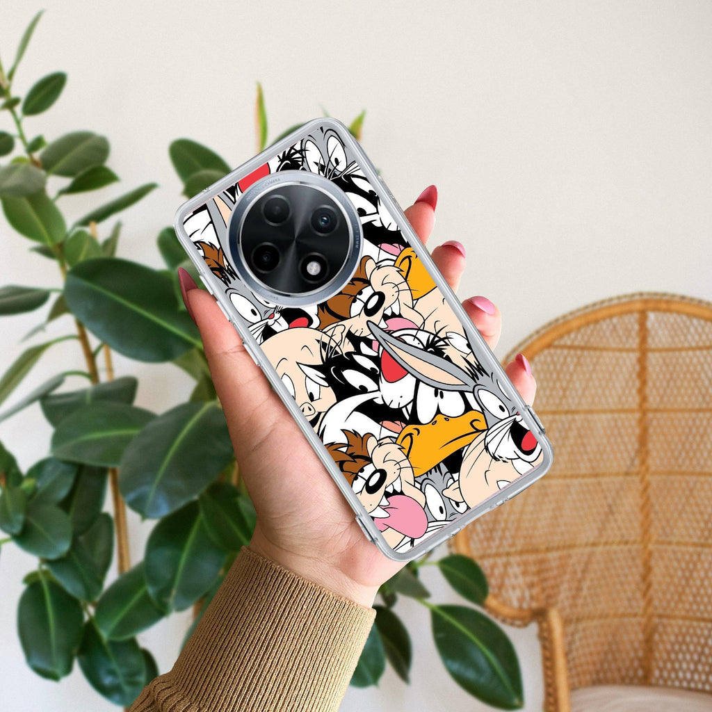 Cute Bugs Bunny Anti Yellow Case For Oppo F27 Pro Plus 5G