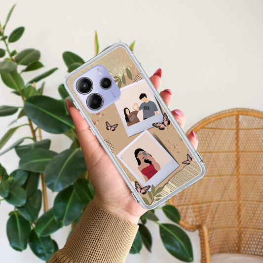 Creatistic Personlised  Photo Transparent Silicon Case For Redmi/Xiaomi