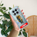 Music Cat Customize Transparent Silicon Case For Redmi 13 5G