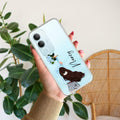 Flower Fusion Customize Transparent Silicon Case For Vivo Y29 5G