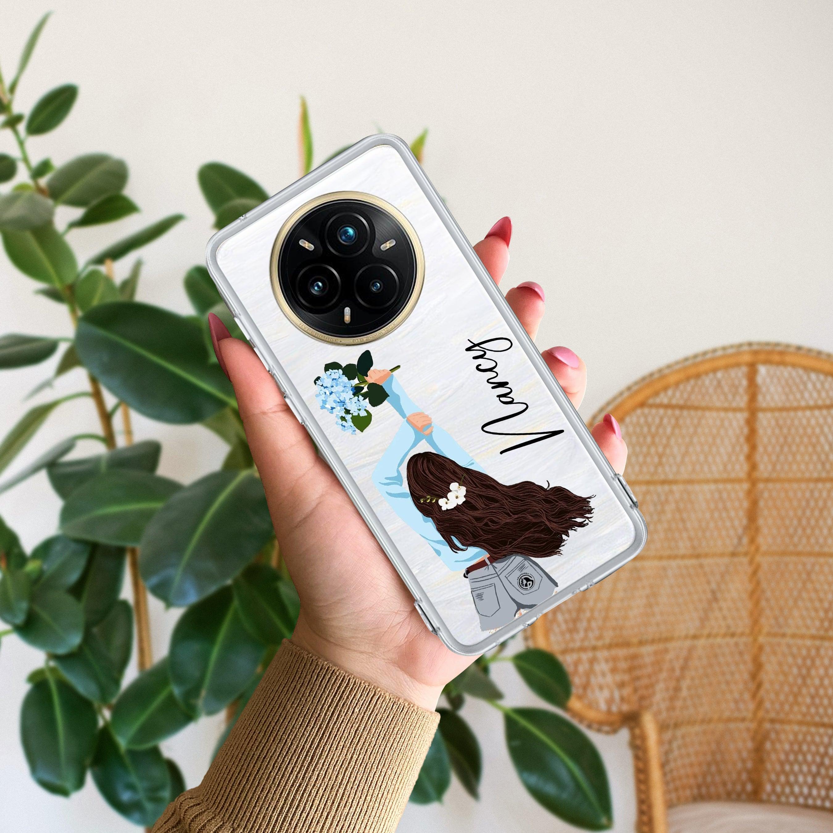 Flower Fusion Customize Transparent Silicon Case For Realme/Narzo - ShopOnCliQ