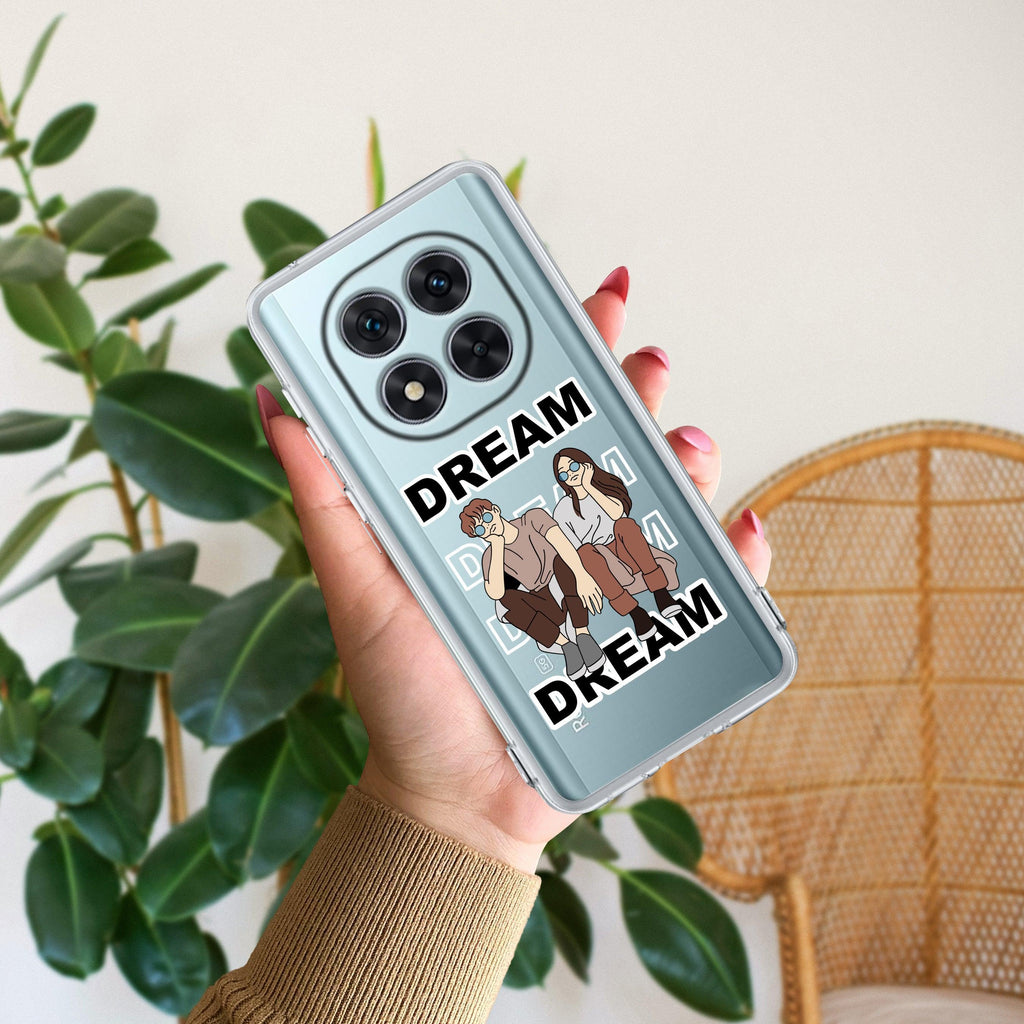 Couple Dream Transparent Silicon Case For Mi 11X 5G / Mi 11X Pro 5G