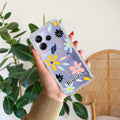 Multi Floral Customize Transparent Silicon Case For Redmi A5 4G