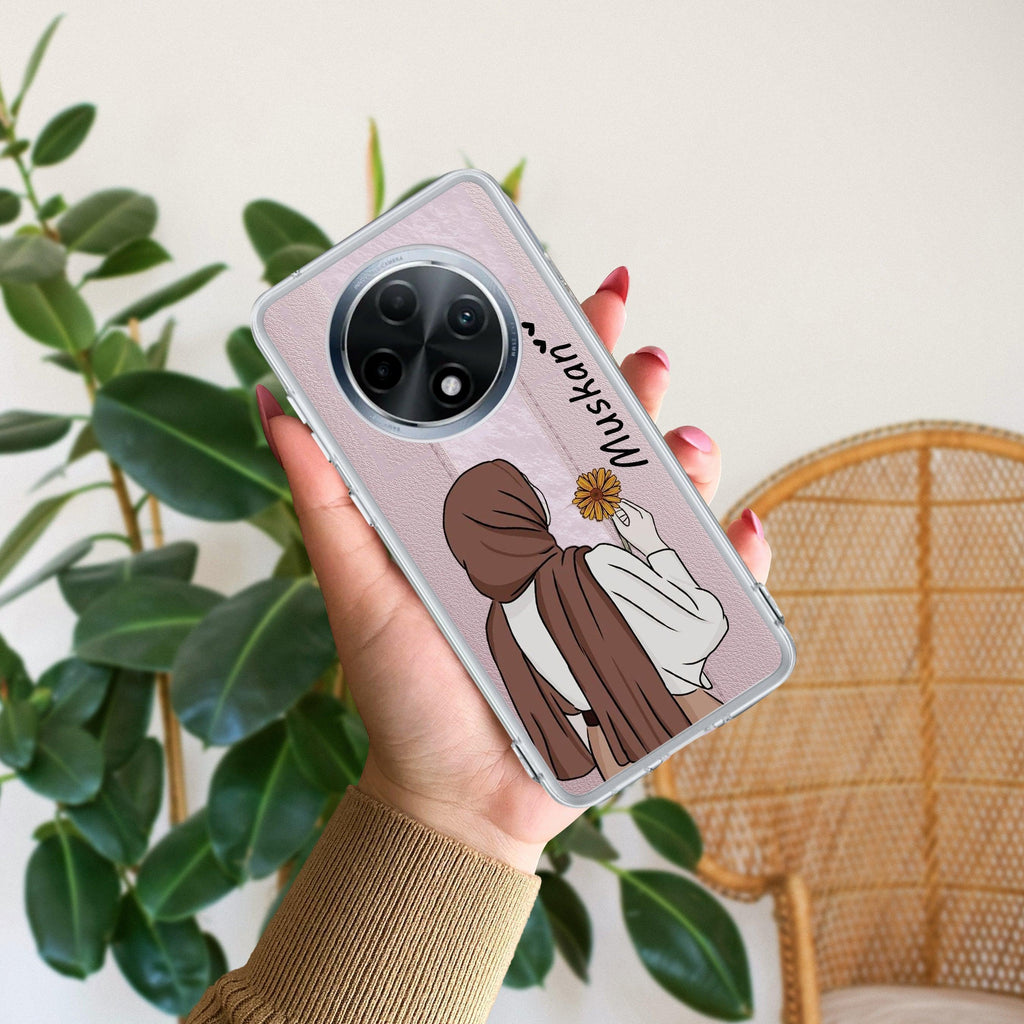 Personalized Hijab Girl Anti Yellow Case V2 For Oppo F27 Pro Plus 5G