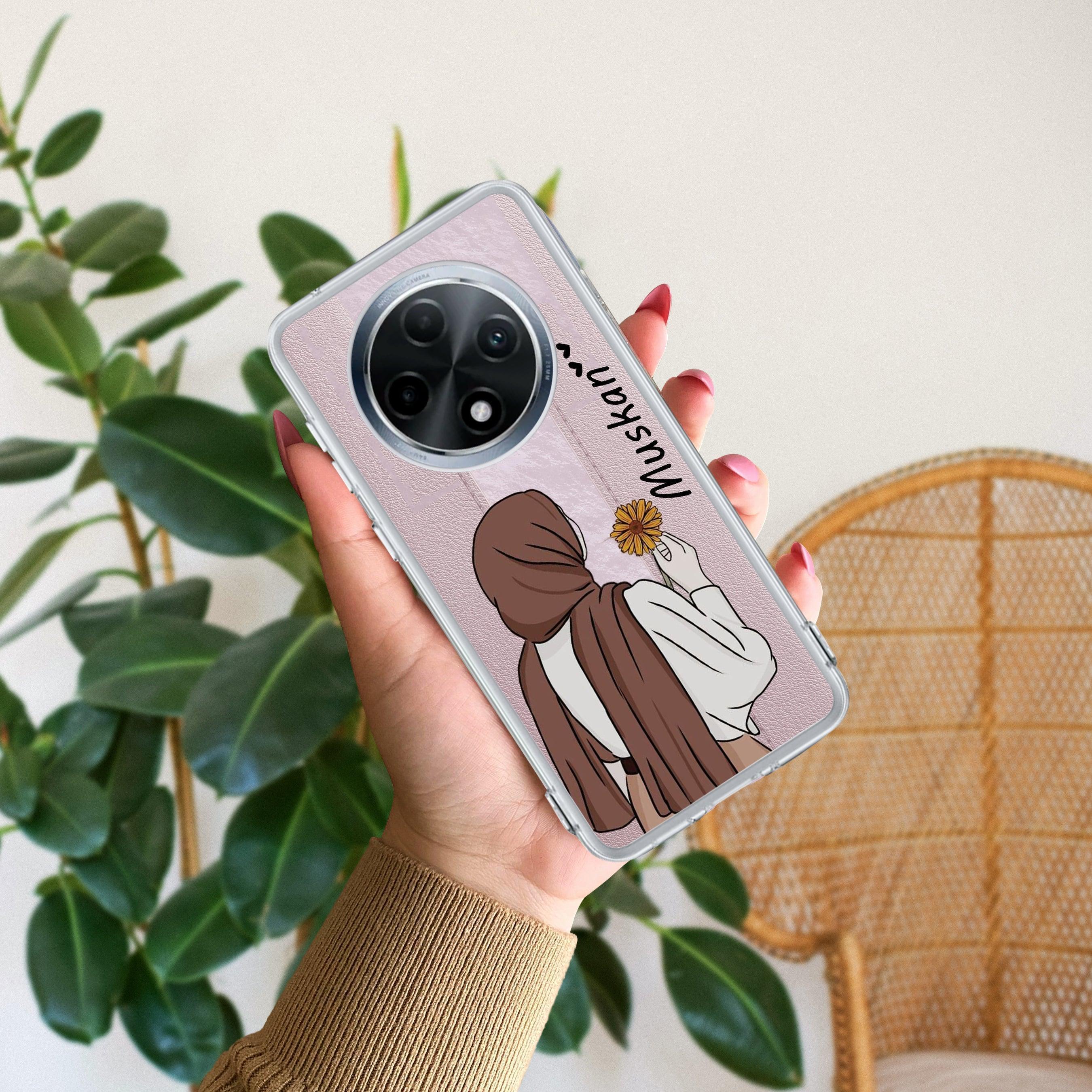 Personalized Hijab Girl Anti Yellow Case V2 For Oppo F27 Pro Plus 5G