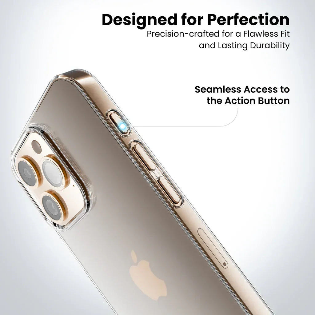 Anti Yellow Clear Case For iPhone 16 Pro - ShopOnCliQ