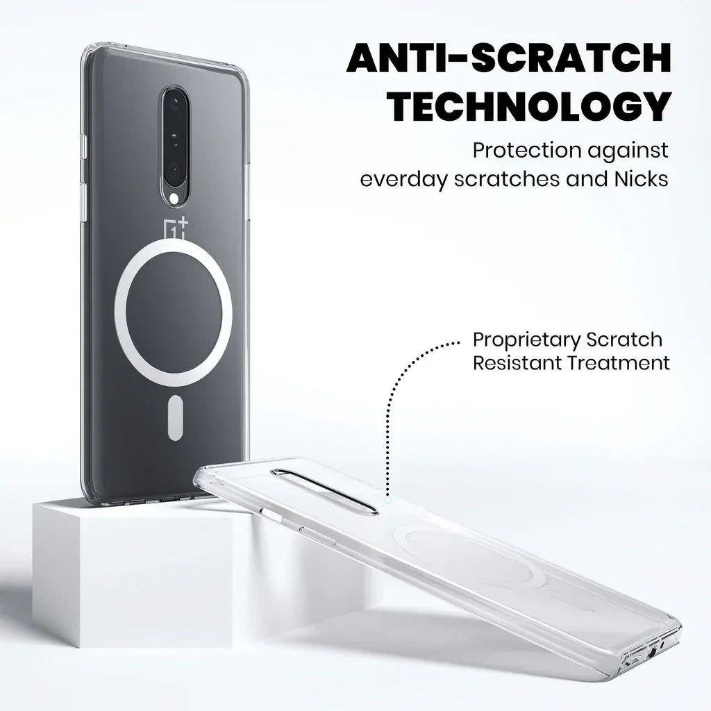 Anti Yellow Clear Case For OnePlus 8 - ShopOnCliQ