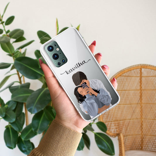 Captured Love Customize Transparent Silicon Case For OnePlus