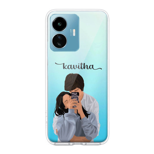 Captured Love Customize Transparent Silicon Case For iQOO