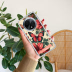 Butterfly  Customize Transparent Silicon Case For Oppo Reno 11 Pro 5G