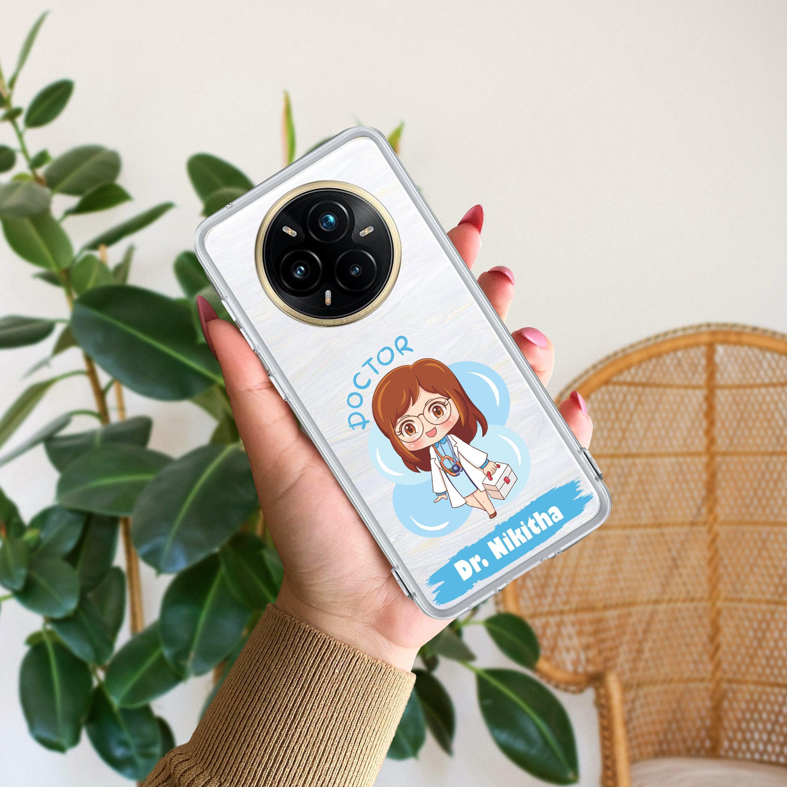 Future Doctor Customize Transparent Silicon Case For Realme C65 5G