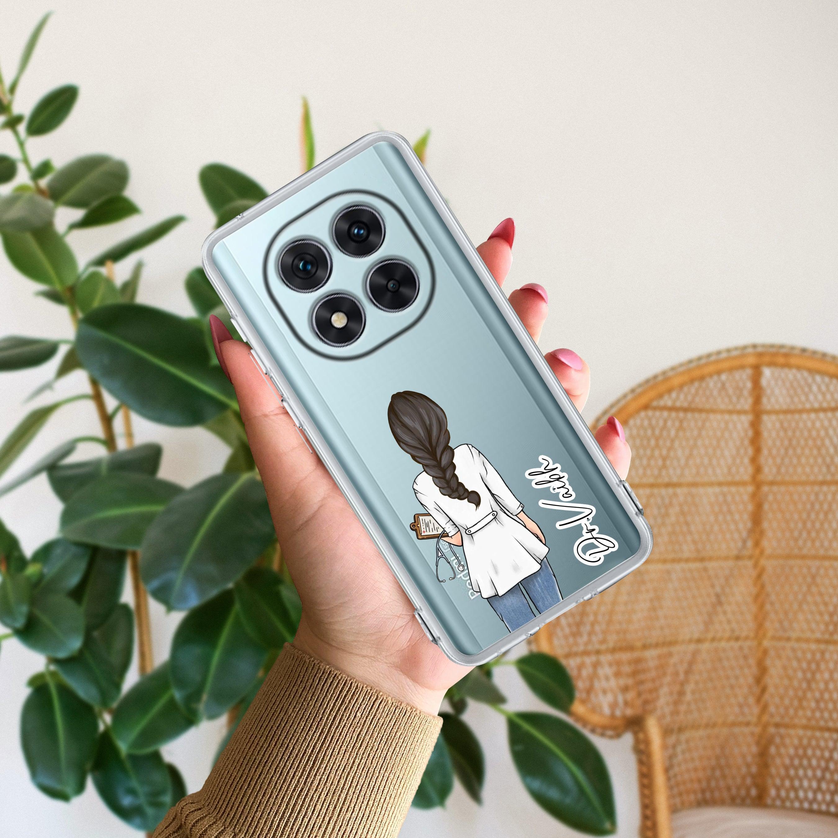 Girl With Hat Customize Transparent Silicon Case For Poco - ShopOnCliQ