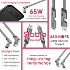 Ether Data Cable – 65W Fast Charging & High-Speed Data Transfer - ShopOnCliQ