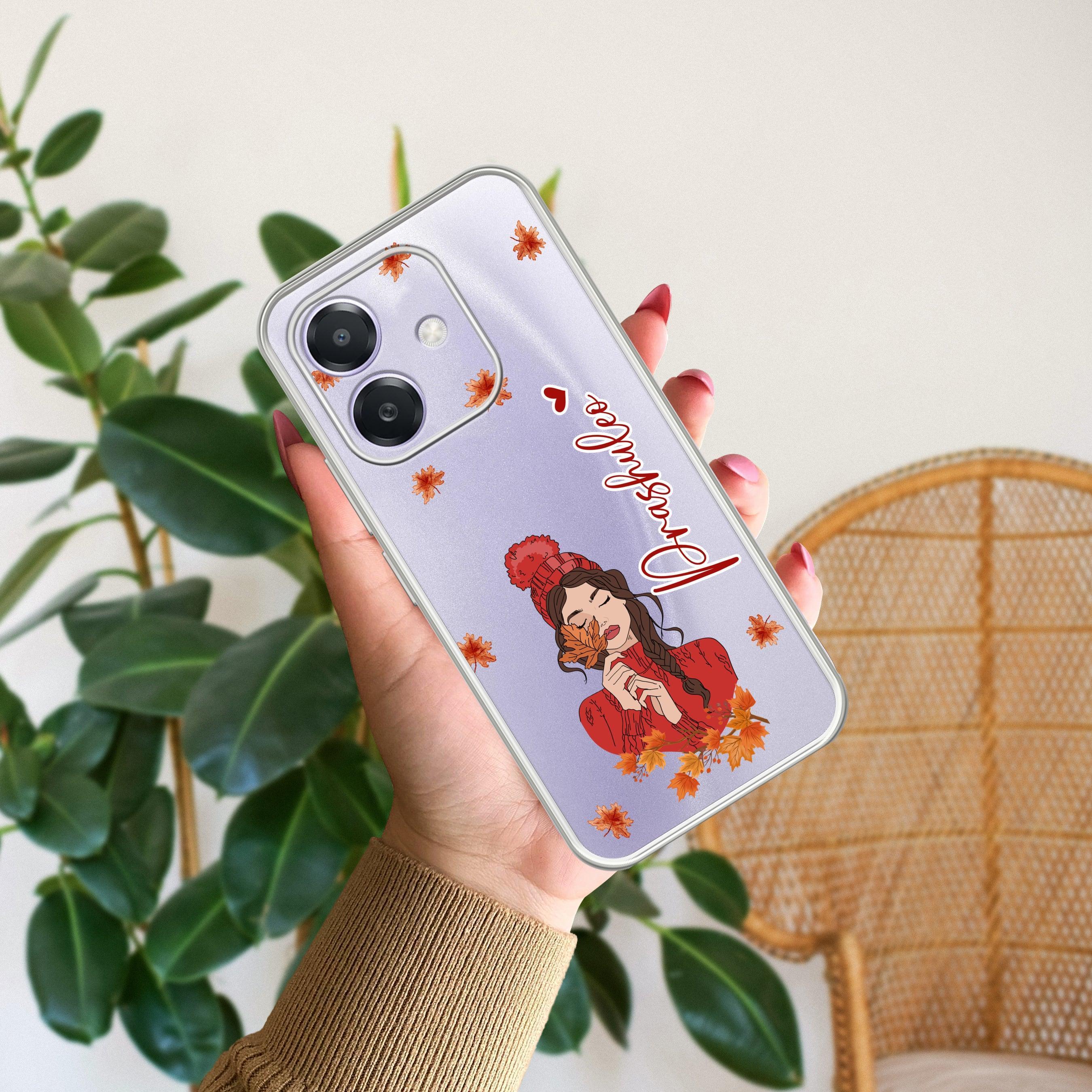 Daisy Flower Customize Anti Yellow Case For Oppo A5 Pro 5G