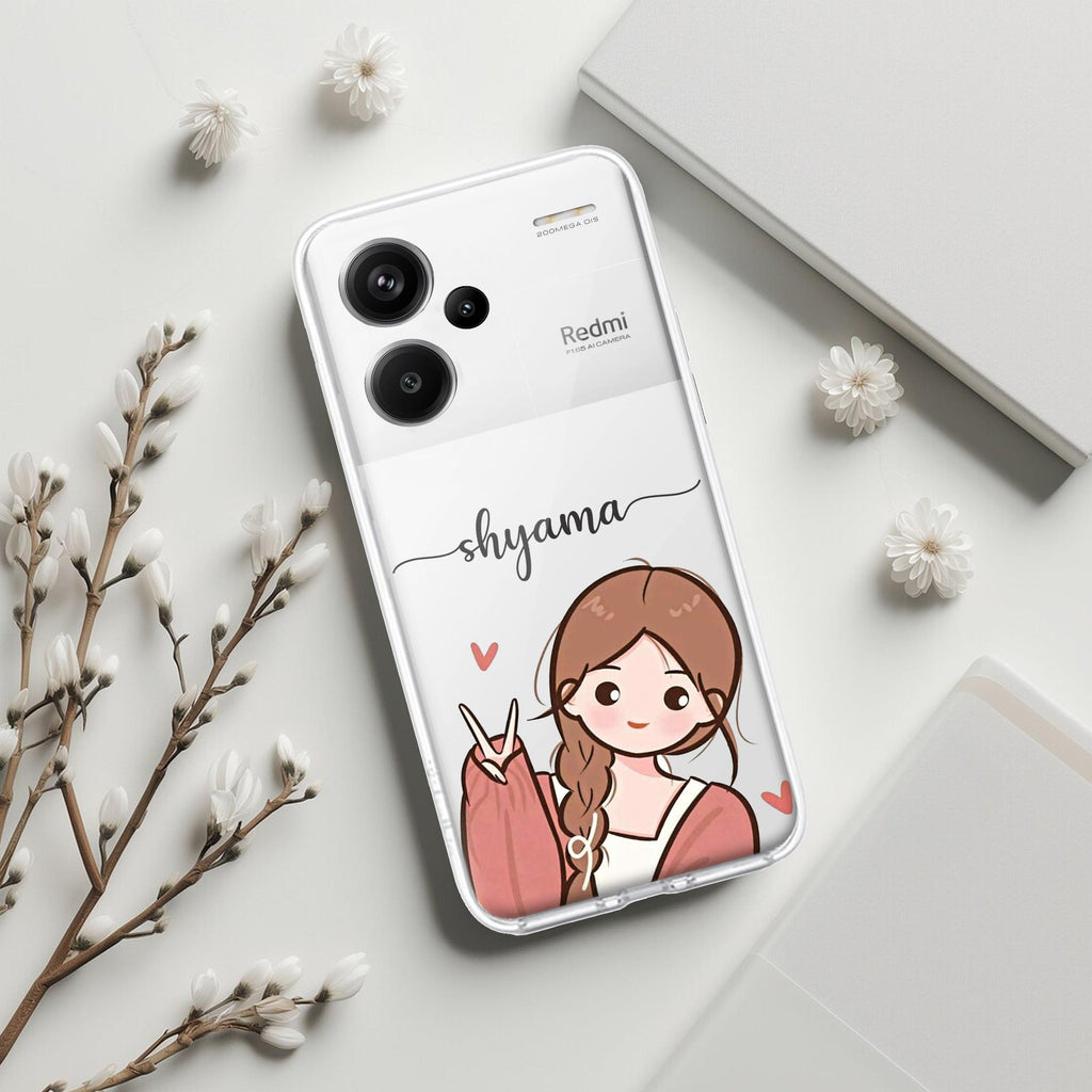 Cute Charm Customize Transparent Silicon Case For Redmi/Xiaomi - ShopOnCliQ