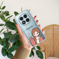 Cute Charm Customize Transparent Silicon Case For Mi 10i