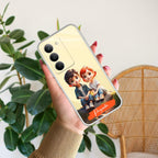 Cute Love Couple Customize Anti Yelllow Case For Realme 14x 5G