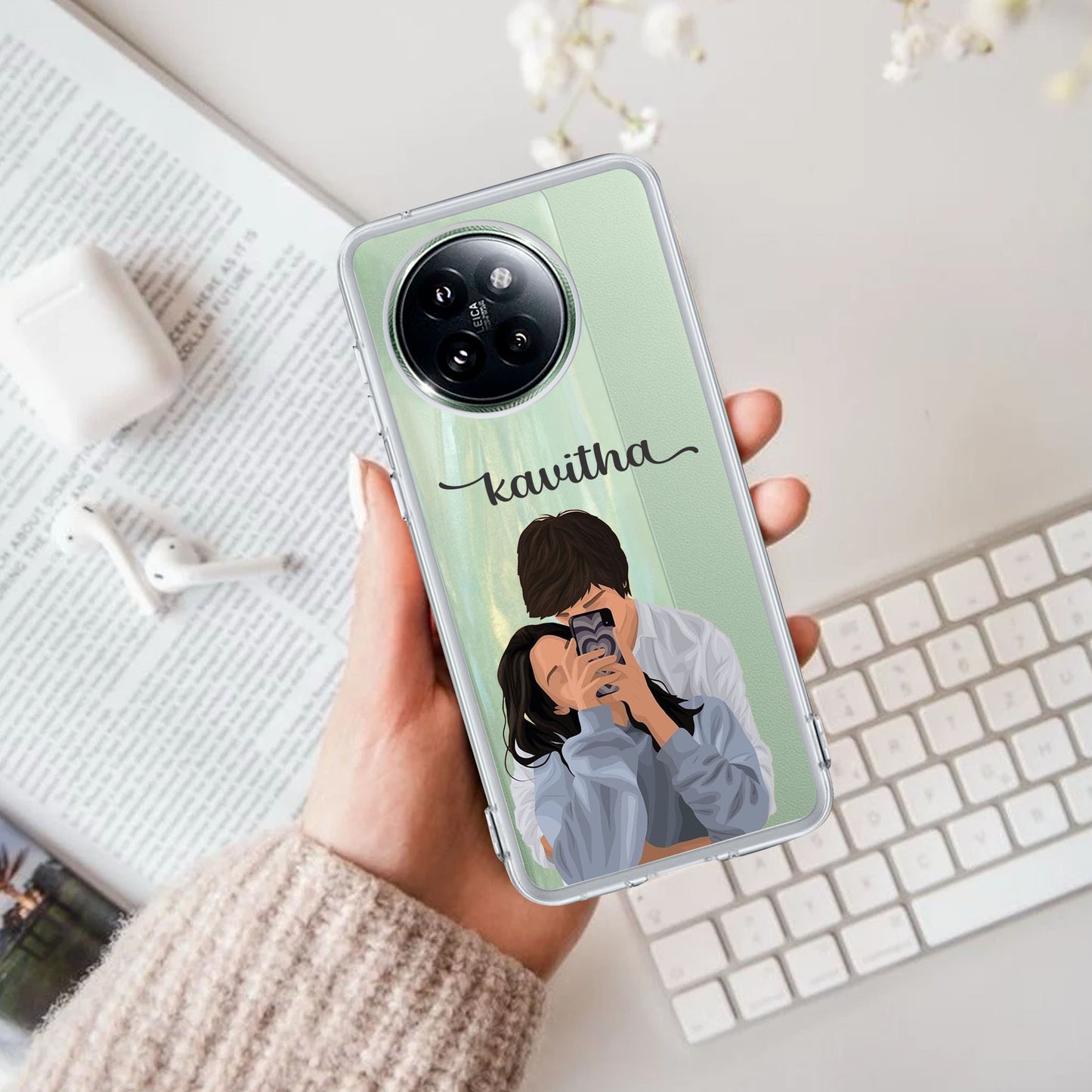 Captured Love Customize Transparent Silicon Case For Redmi/Xiaomi