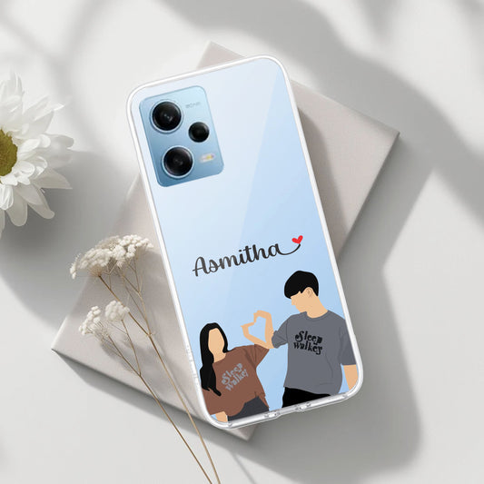 Captured Love Customize Transparent Silicon Case For Poco