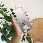 Girl with Book Customize Transparent Silicon Case For Vivo - ShopOnCliQ