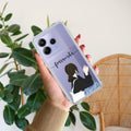 Relax Mood Customize Transparent Silicon Case For Redmi A5 4G