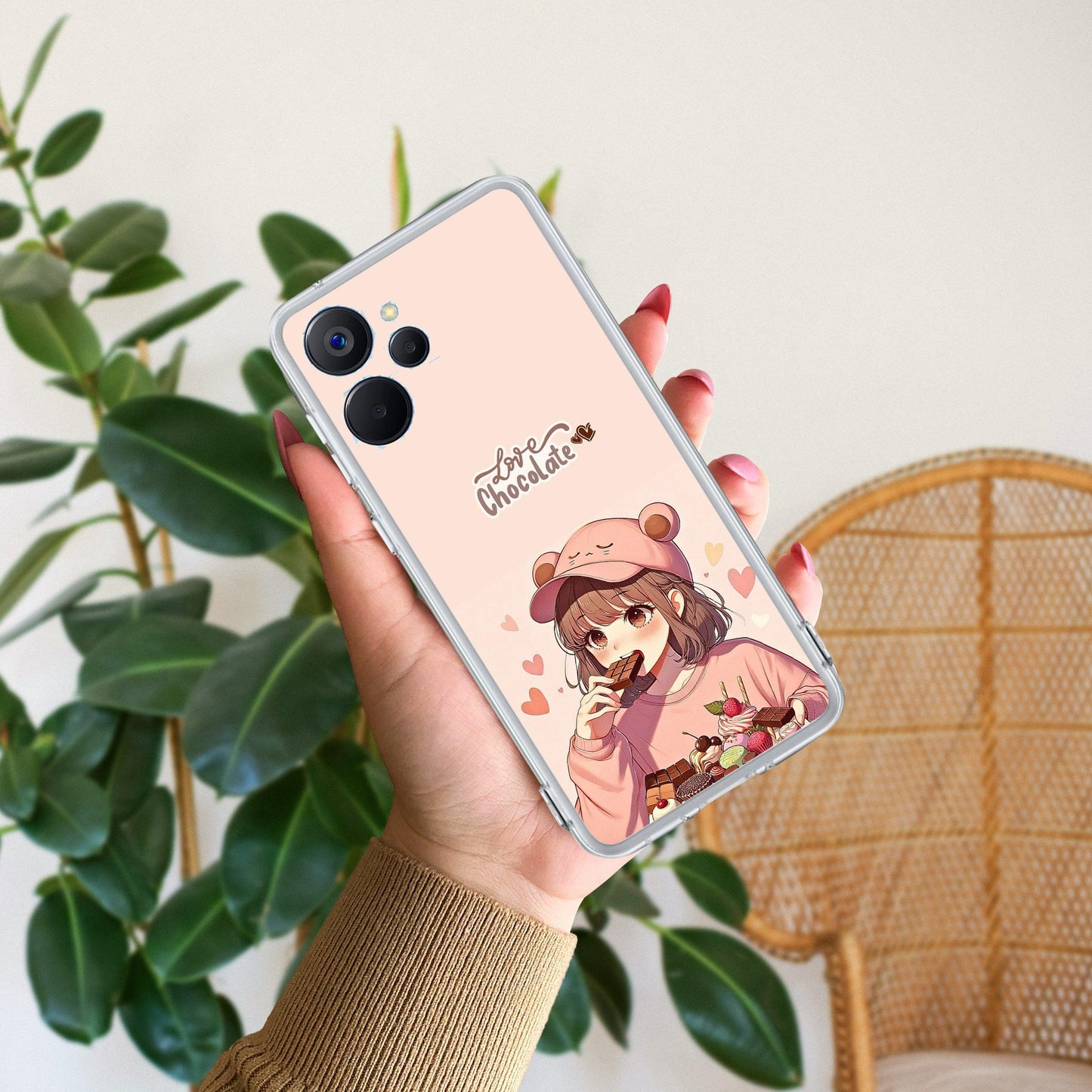 Dessert Dream Transparent Silicon Case For Realme/Narzo - ShopOnCliQ