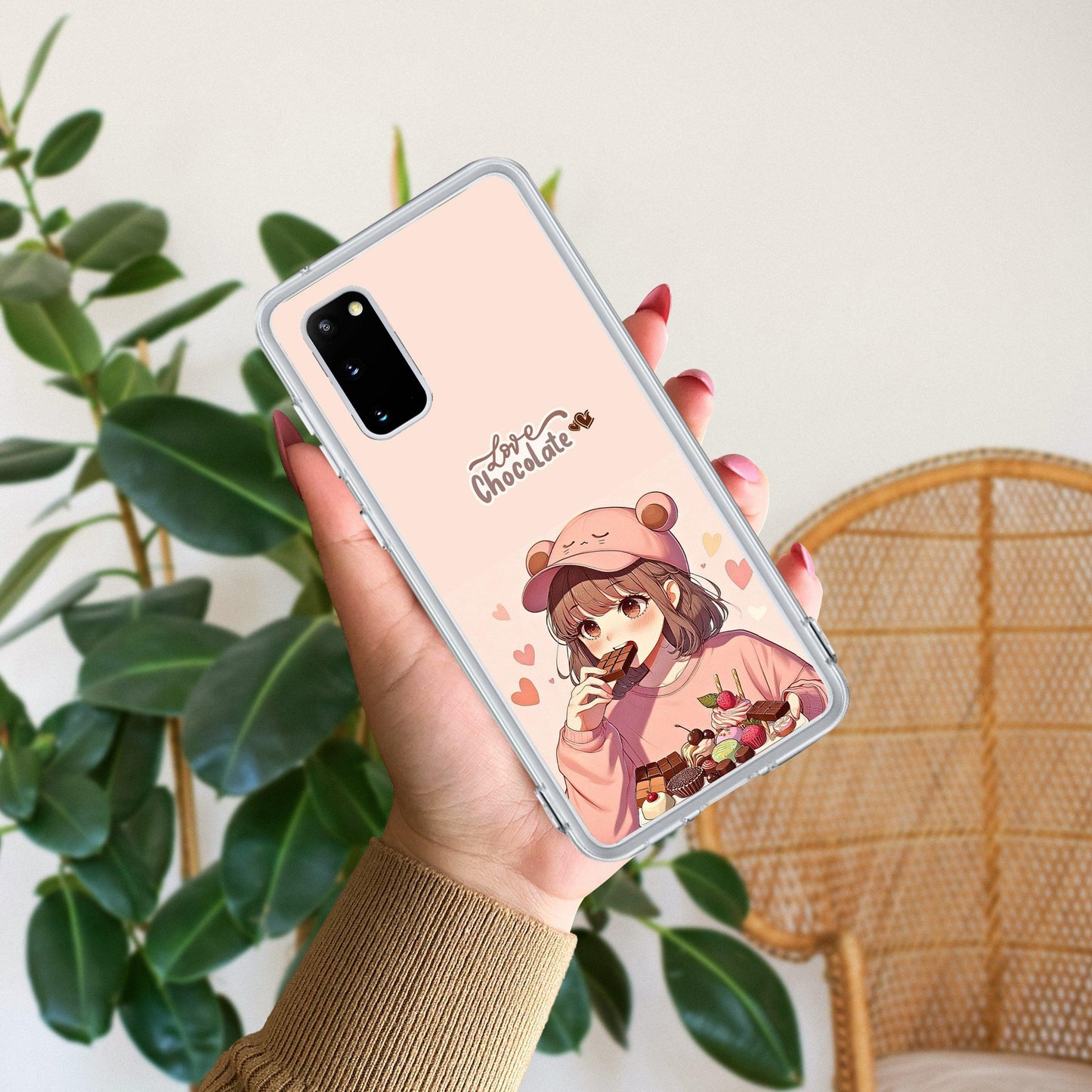 Dessert Dream Transparent Silicon Case For Samsung