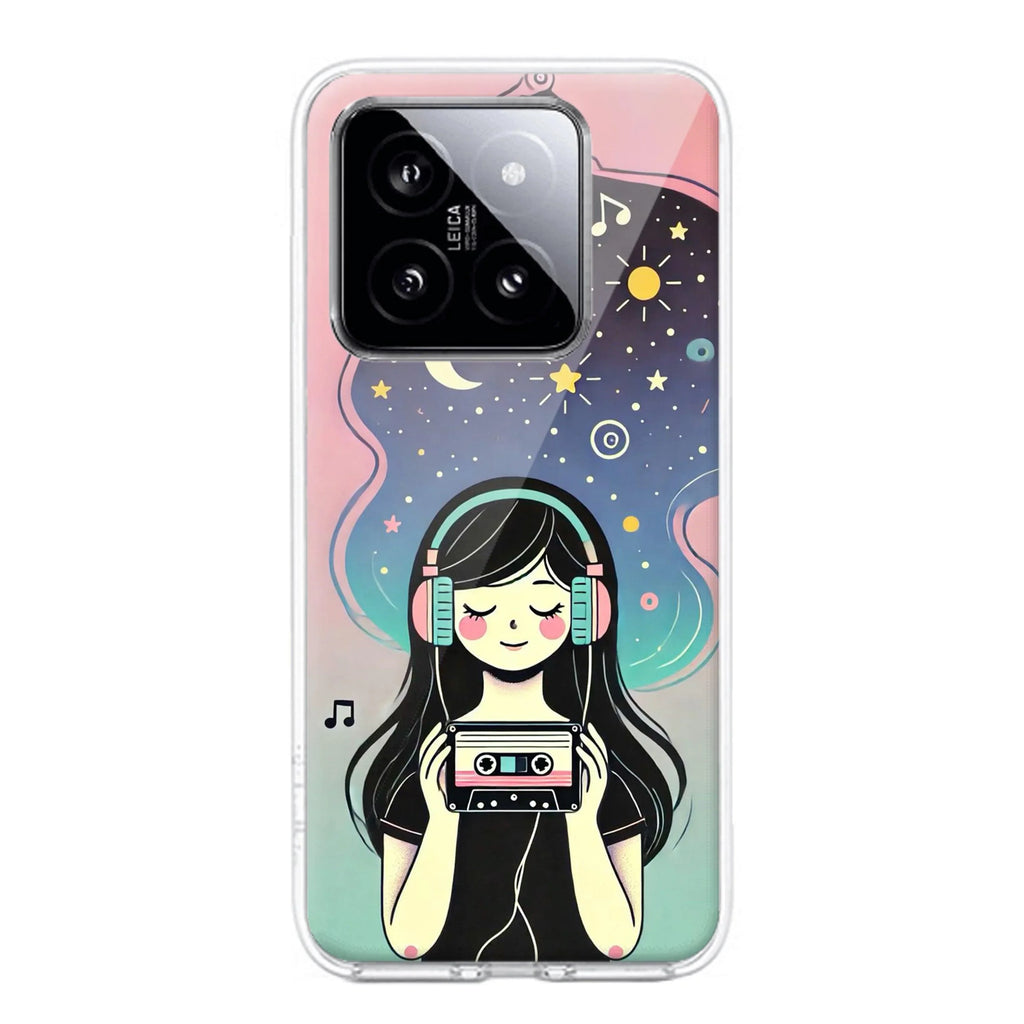 Luna Transparent Silicon Case For Redmi Note 12 5G