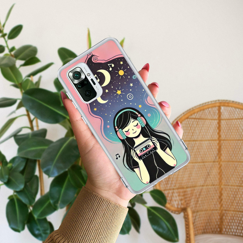 Luna Transparent Silicon Case For Redmi Note 14 Pro 5G