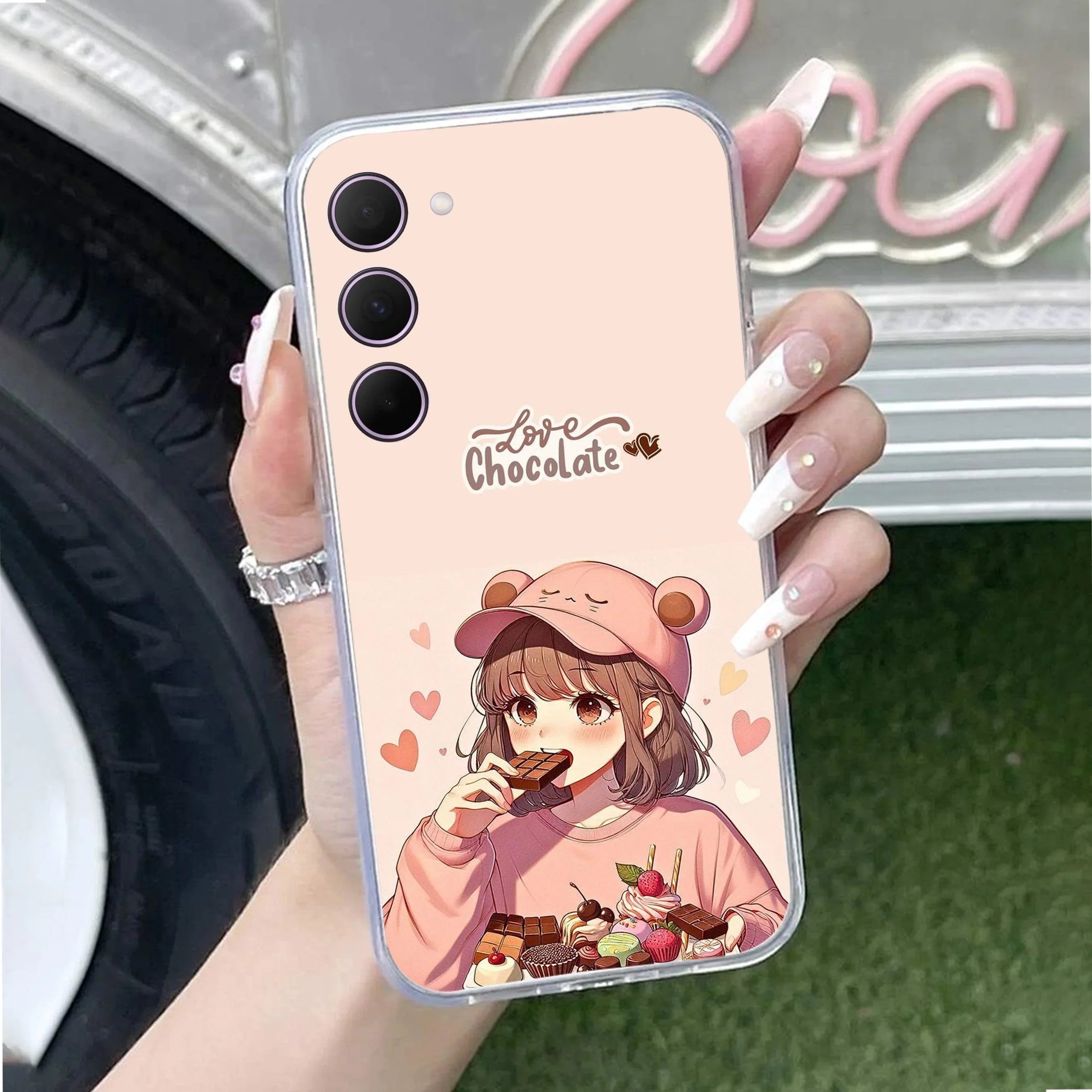 Dessert Dream Transparent Silicon Case For Samsung Galaxy S23 Plus 5G