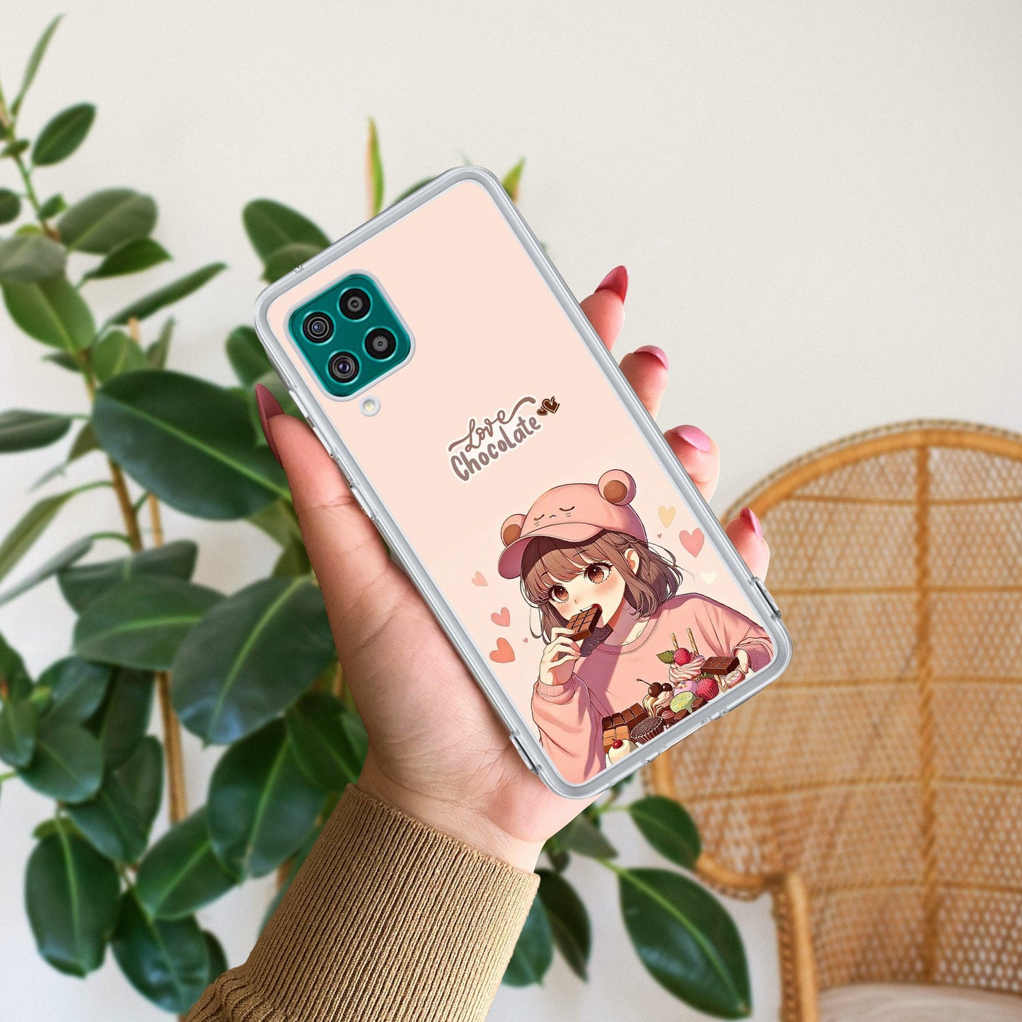 Dessert Dream Transparent Silicon Case For Samsung