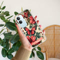 Butterfly  Customize Transparent Silicon Case For Vivo Y29 5G