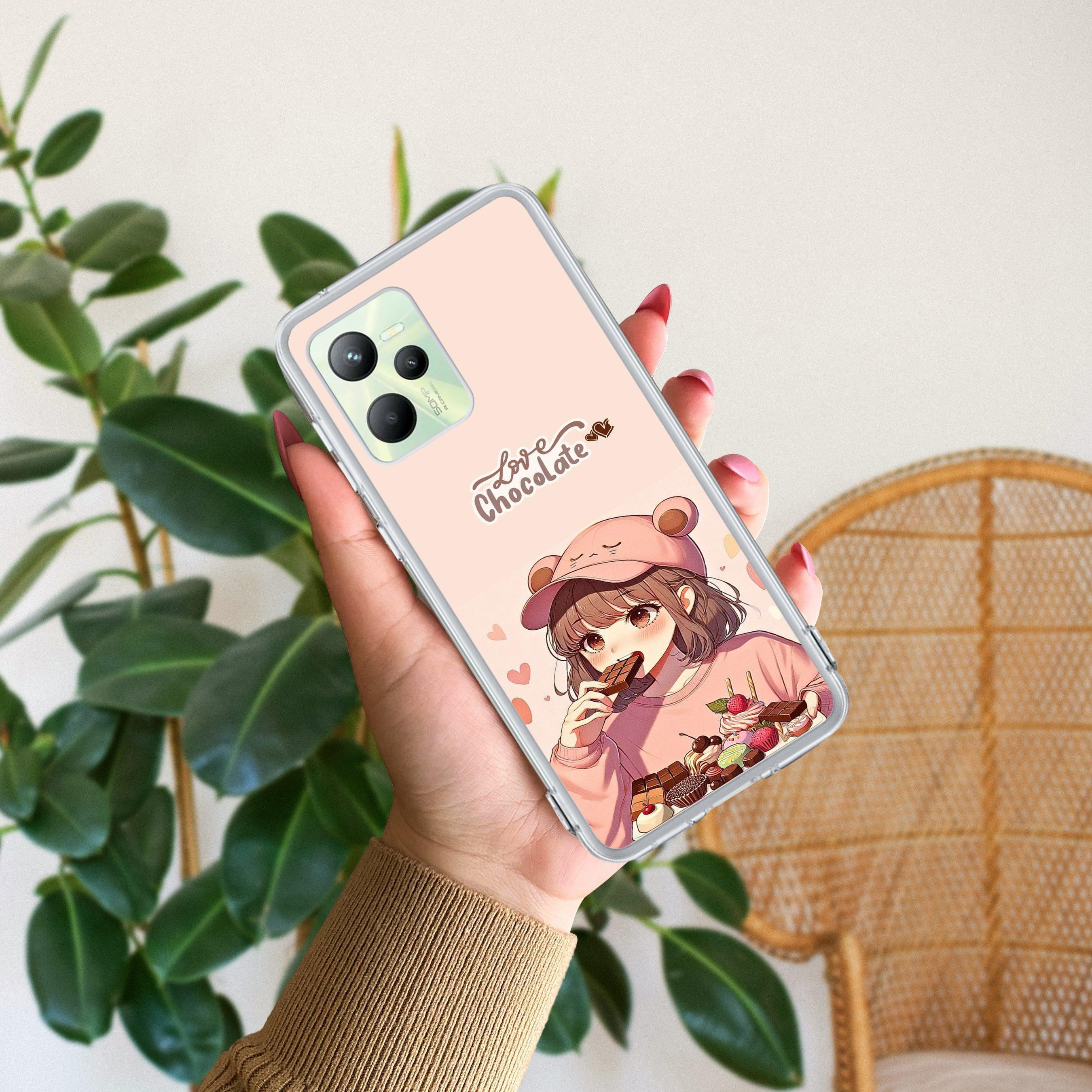 Dessert Dream Transparent Silicon Case For Realme C35 / Realme Narzo 50A Prime