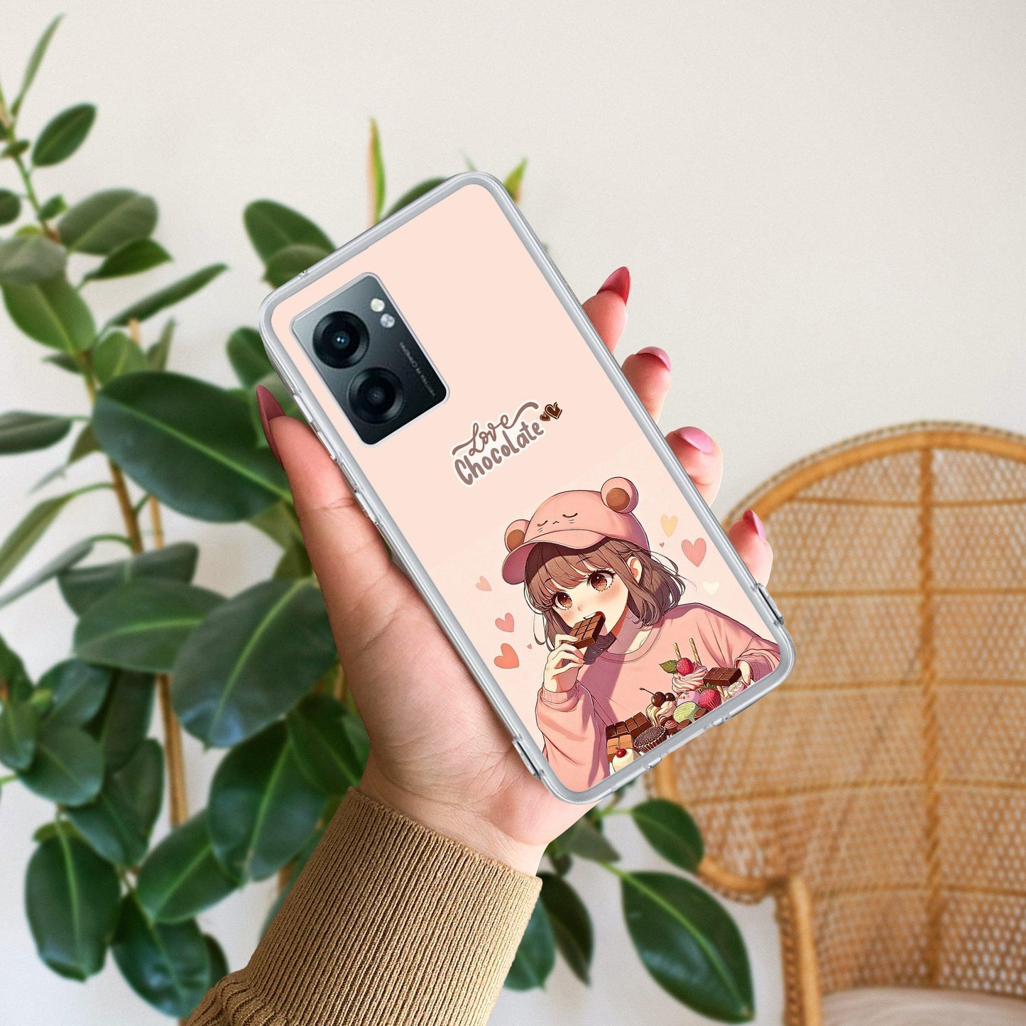 Dessert Dream Transparent Silicon Case For Realme/Narzo - ShopOnCliQ