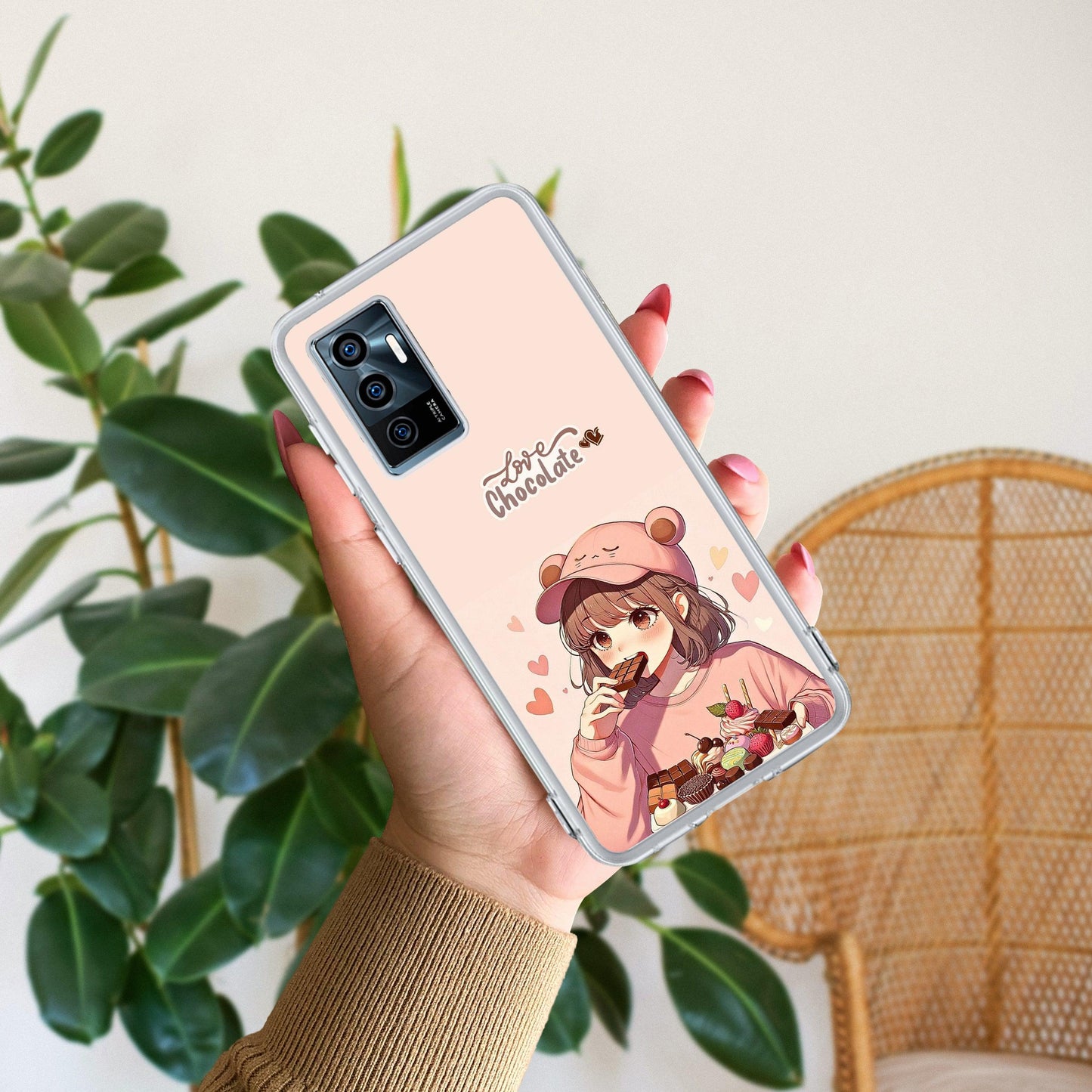 Dessert Dream Transparent Silicon Case For Vivo