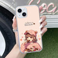 Dessert Dream Transparent Silicon Case For iPhone 15 Plus